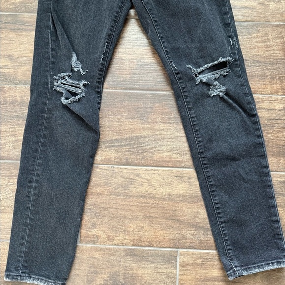Abercrombie & Fitch Black Distressed Skinny Jeans - Picture 6 of 6